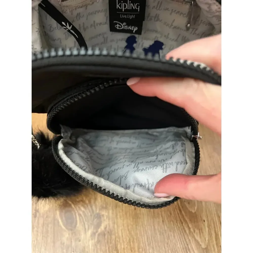 Kipling x Disney Frozen II Wristlet, Mini Bag Backpack, and Bag Charm Bundle